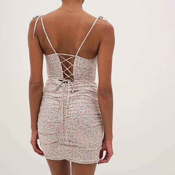 New!For Love and Lemons Baby Butterflies Slip Dress - Picture 5 of 16